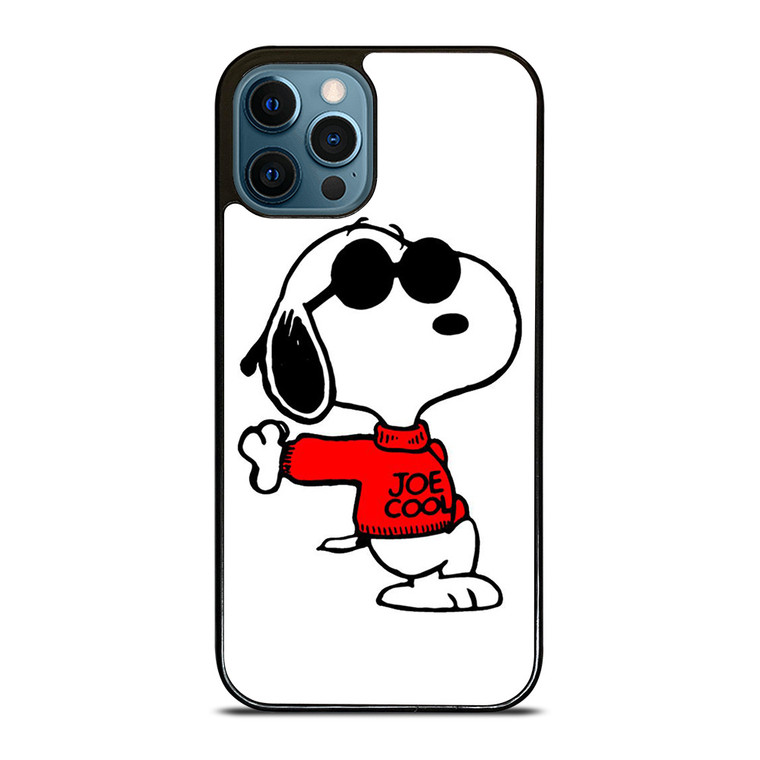SNOOPY THE PEANUTS CHARLIE BROWN JOE COOL iPhone 12 Pro Max Case Cover