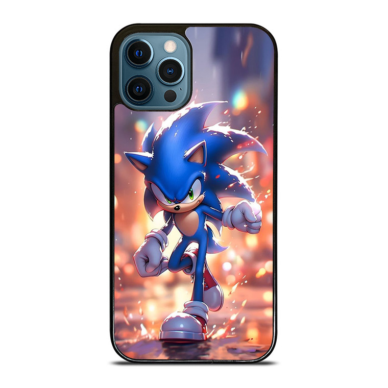 SONIC THE HEDGEHOG ANIMATION RUNNING iPhone 12 Pro Max Case Cover