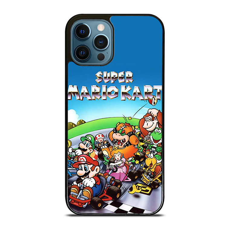 SUPER MARIO KART BROSS NINTENDO GAMES POSTER iPhone 12 Pro Max Case Cover