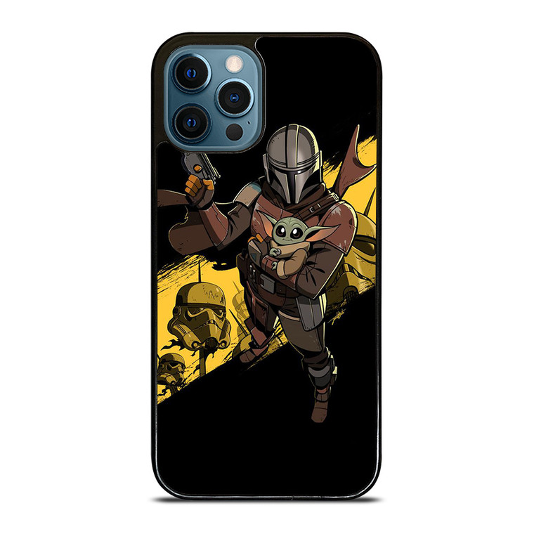 THE MANDALORIAN BABY YODA STAR WARS iPhone 12 Pro Max Case Cover