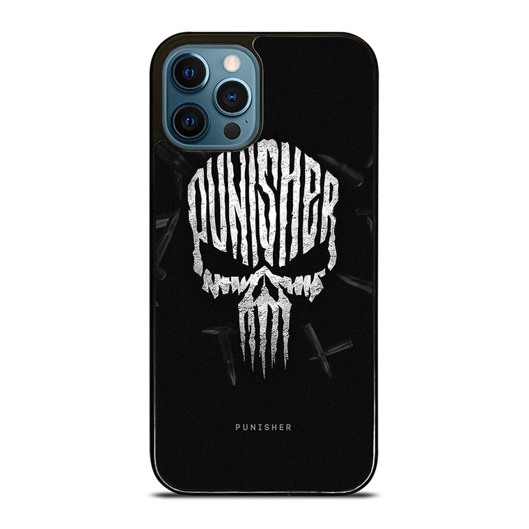 THE PUNISHER SKULL LOGO FRANK CASTLE MARVEL iPhone 12 Pro Max Case Cover