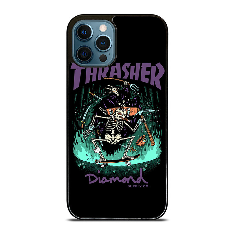 THRASHER DIAMOND SUPPLY CO iPhone 12 Pro Max Case Cover