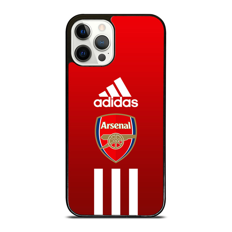 ARSENAL FC ADIDAS STRIPES iPhone 12 Pro Case Cover
