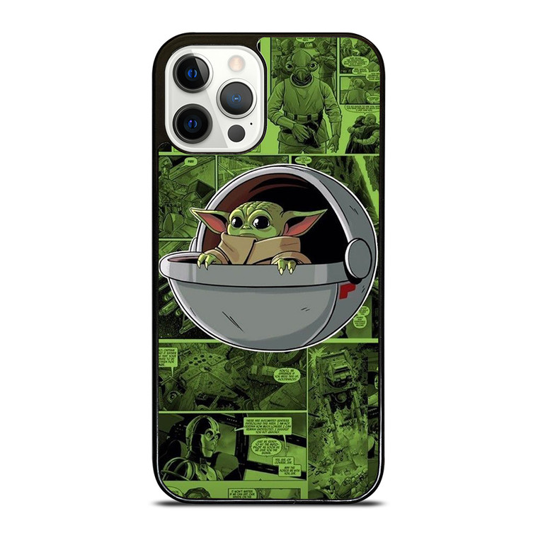 BABY YODA STAR WARS COMICS iPhone 12 Pro Case Cover