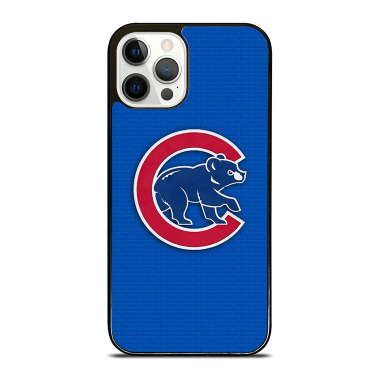 CHICAGO CUBS BASEBALL TEAM ICON LOGO iPhone 12 Pro Case Cover