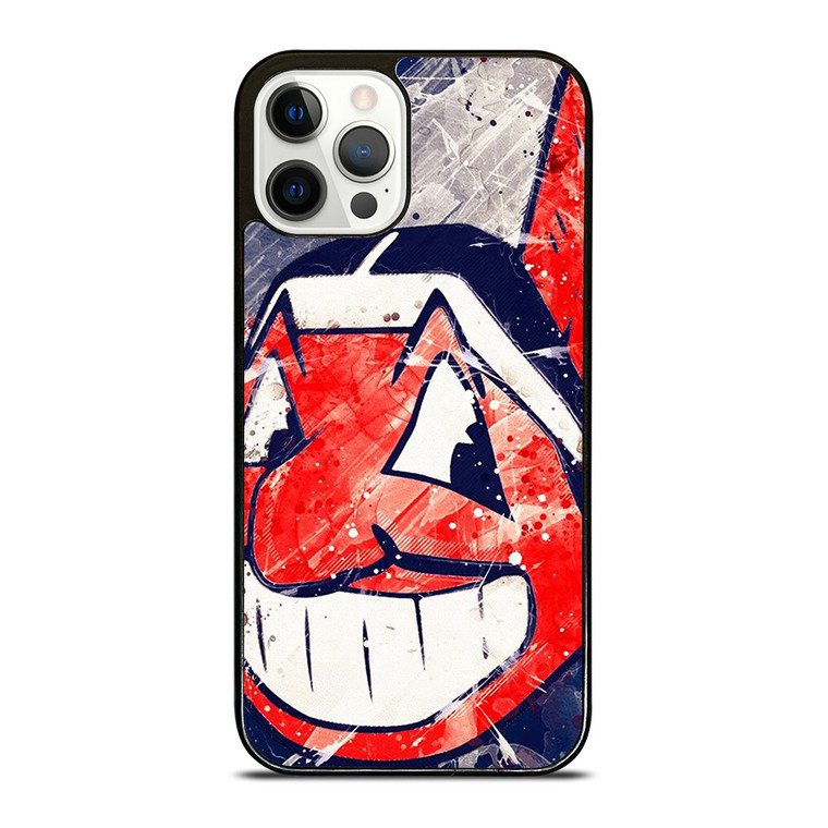 CLEVELAND INDIANS LOGO BASEBALL TEAM MLB ICON iPhone 12 Pro Case Cover