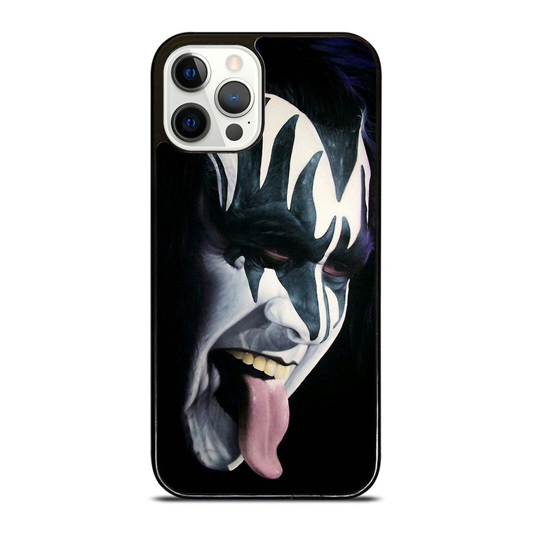 GENE SIMMONS FACE KISS BAND iPhone 12 Pro Case Cover