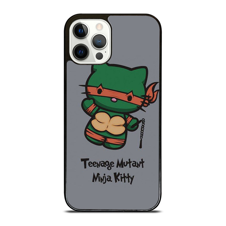 HELLO KITTY TMNT TEENAGE MUTANT NINJA KITTY iPhone 12 Pro Case Cover