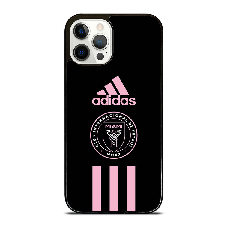 INTER MIAMI FC ADIDAS STRIPES iPhone 12 Pro Case Cover