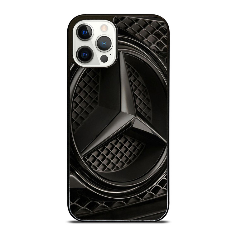 MERCEDES BENZ LOGO BLACK ICON iPhone 12 Pro Case Cover
