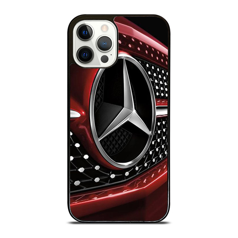 MERCEDES BENZ LOGO RED ICON iPhone 12 Pro Case Cover