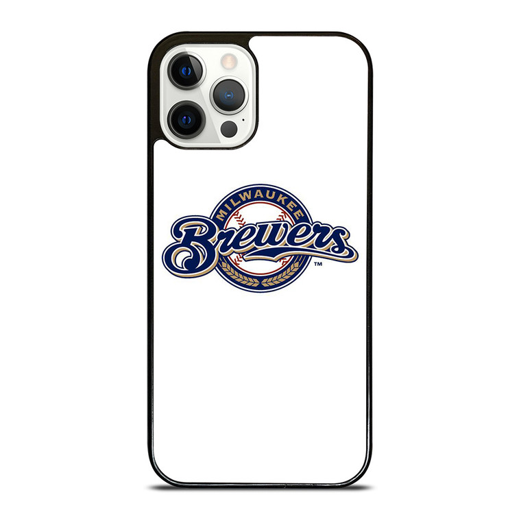 MILWAUKEE BREWERS LOGO BASEBALL TEAM ICON iPhone 12 Pro Case Cover