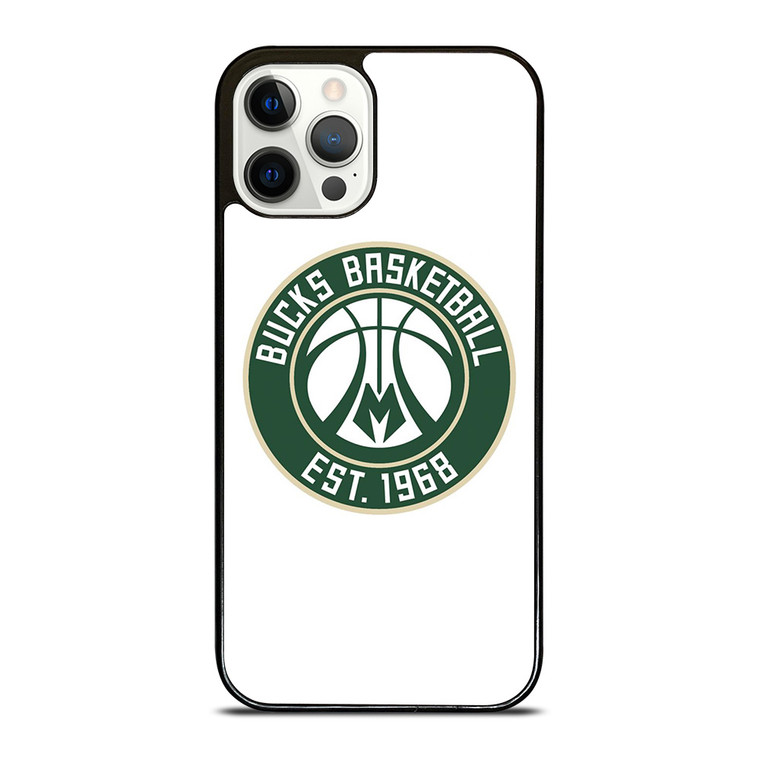 MILWAUKEE BUCKS LOGO BASKETBALL 1968 iPhone 12 Pro Case Cover