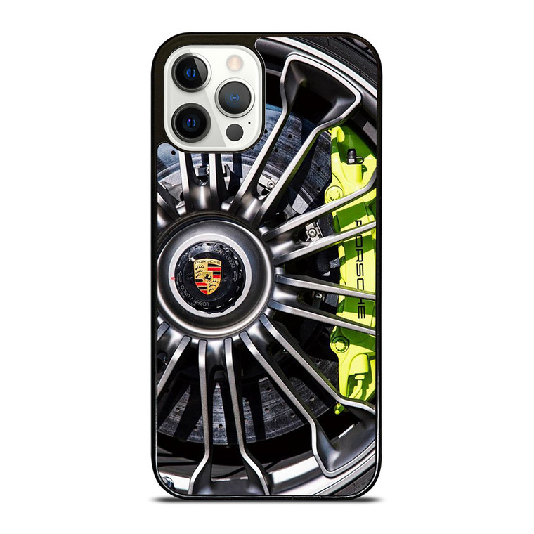 PORSCHE CAR ICON WHEEL LOGO iPhone 12 Pro Case Cover