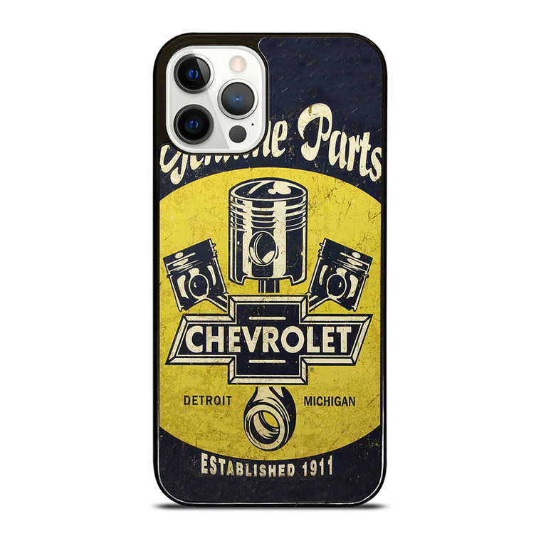 RETRO POSTER CHEVY CHEVROLET iPhone 12 Pro Case Cover