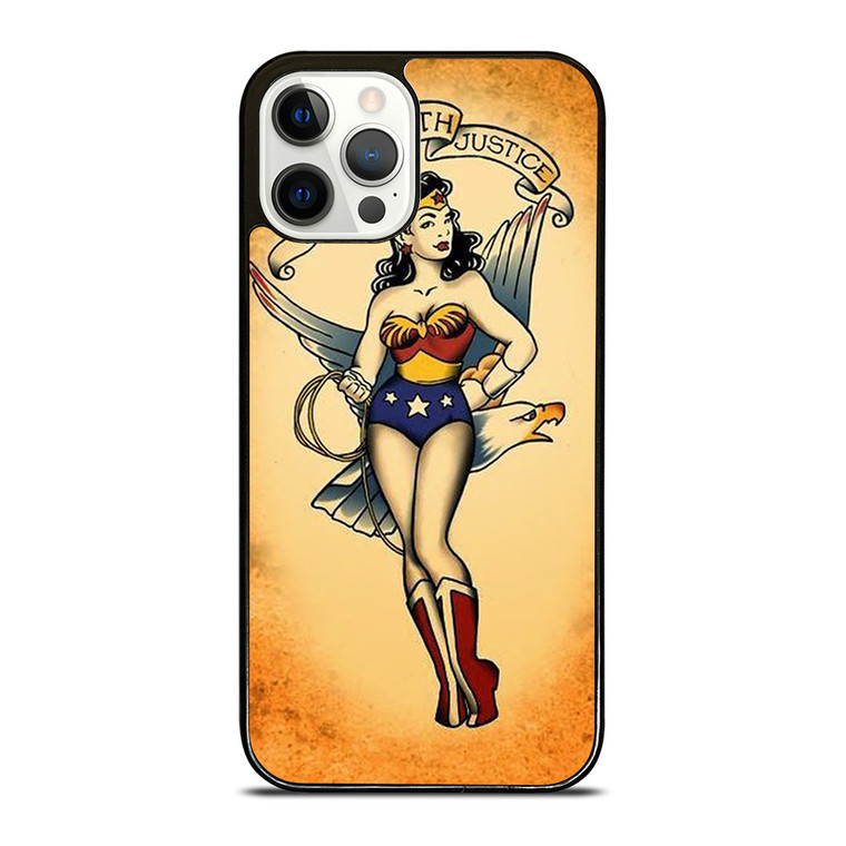 SAILOR JERRY TATTOO WONDER WOMAN iPhone 12 Pro Case Cover
