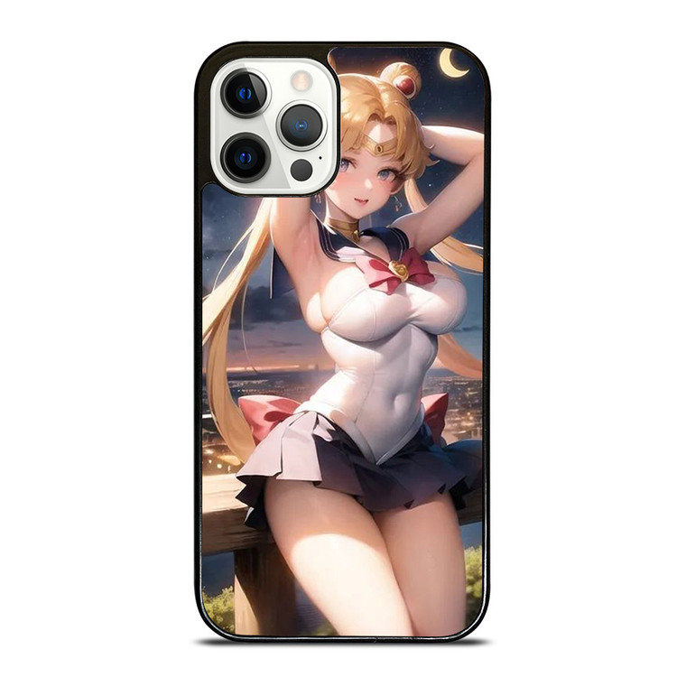 SAILOR MOON SEXY ECCHI iPhone 12 Pro Case Cover