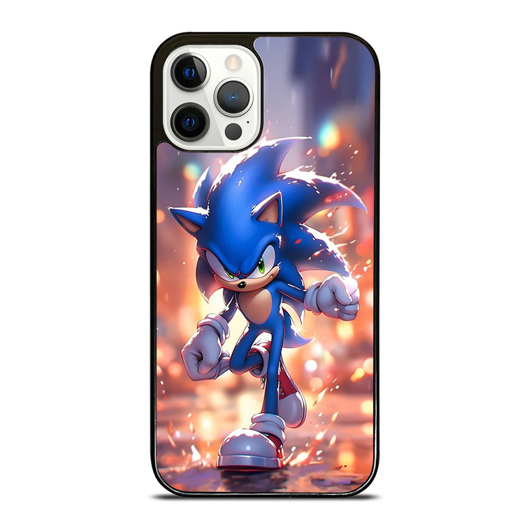 SONIC THE HEDGEHOG ANIMATION RUNNING iPhone 12 Pro Case Cover