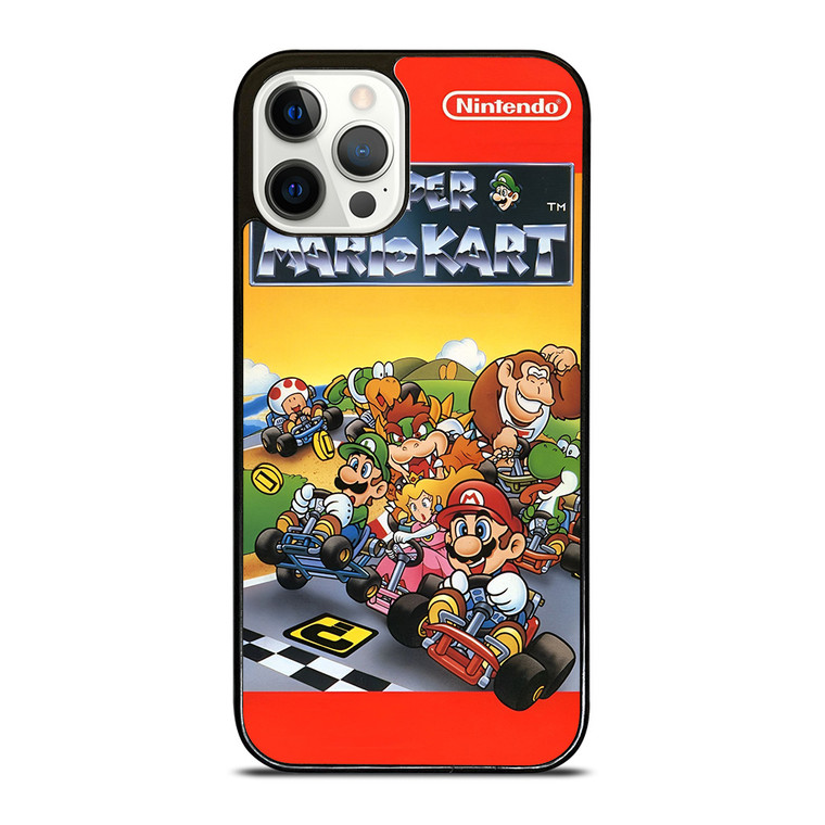 SUPER MARIO KART BROSS GAMES NINTENDO POSTER iPhone 12 Pro Case Cover