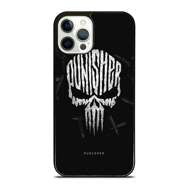 THE PUNISHER SKULL LOGO FRANK CASTLE MARVEL iPhone 12 Pro Case Cover