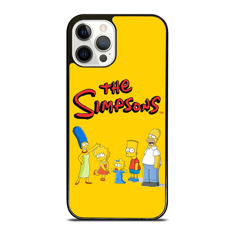 THE SIMPSONS FAMILY CARTOON iPhone 12 Pro Case Cover