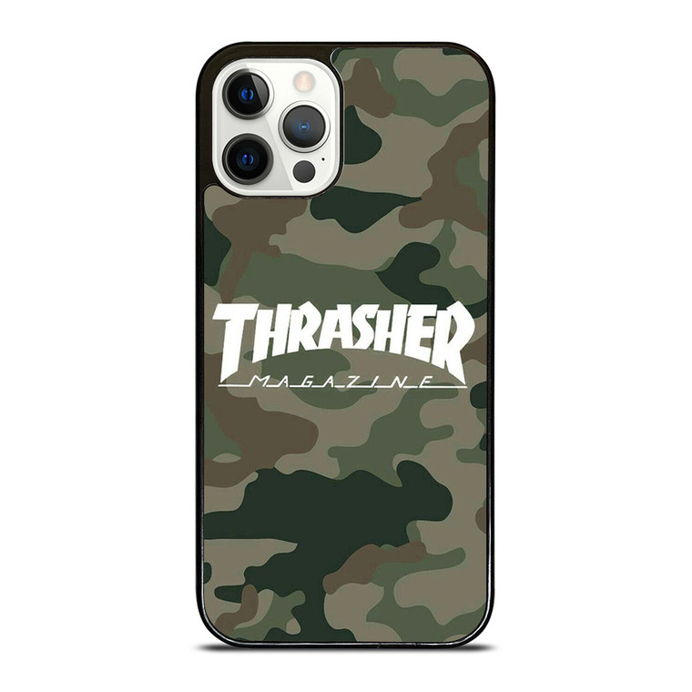 THRASHER SKATEBOARD MAGAZINE CAMO iPhone 12 Pro Case Cover