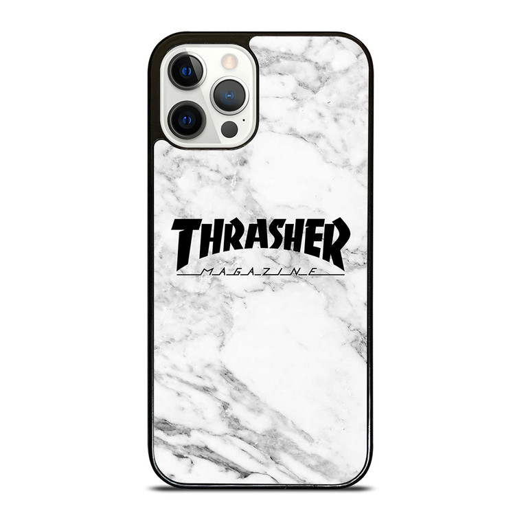 THRASHER SKATEBOARD MAGAZINE LOGO MARBLE iPhone 12 Pro Case Cover