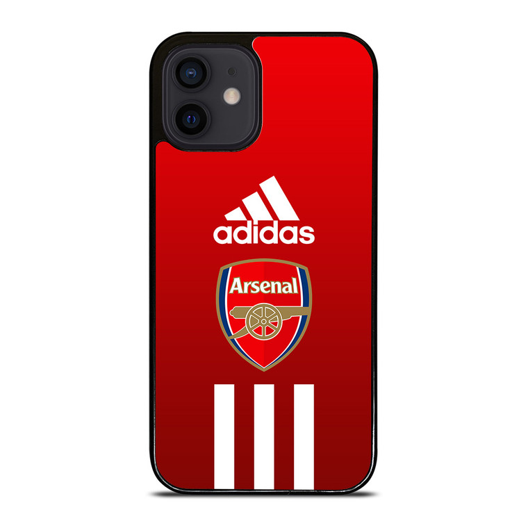 ARSENAL FC ADIDAS STRIPES iPhone 12 Mini Case Cover