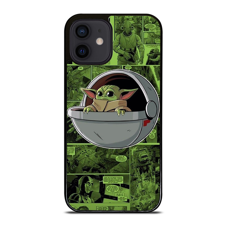 BABY YODA STAR WARS COMICS iPhone 12 Mini Case Cover