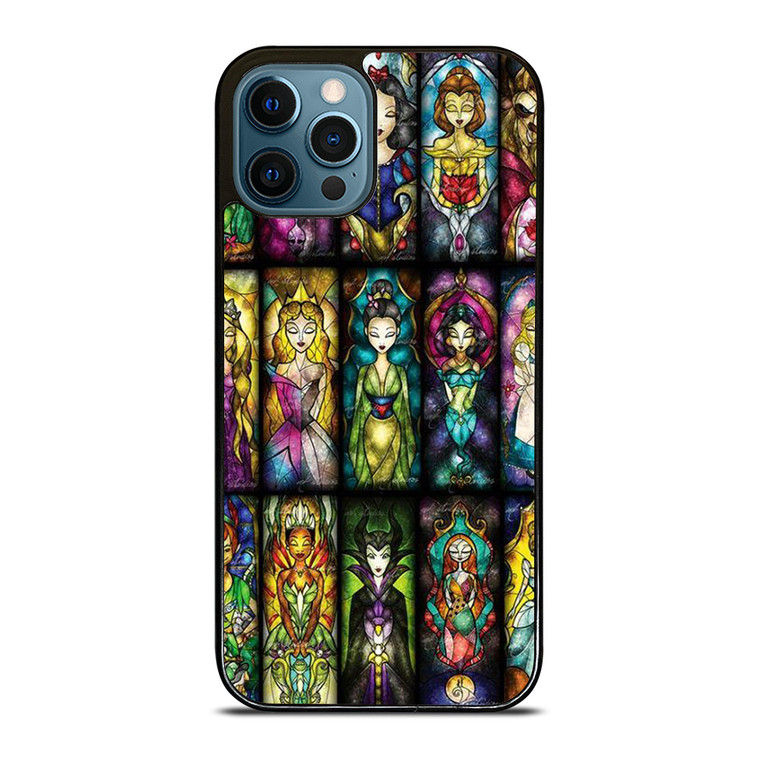 DISNEY PRINCESS STAINED GLASS iPhone 12 Pro Max Case Cover