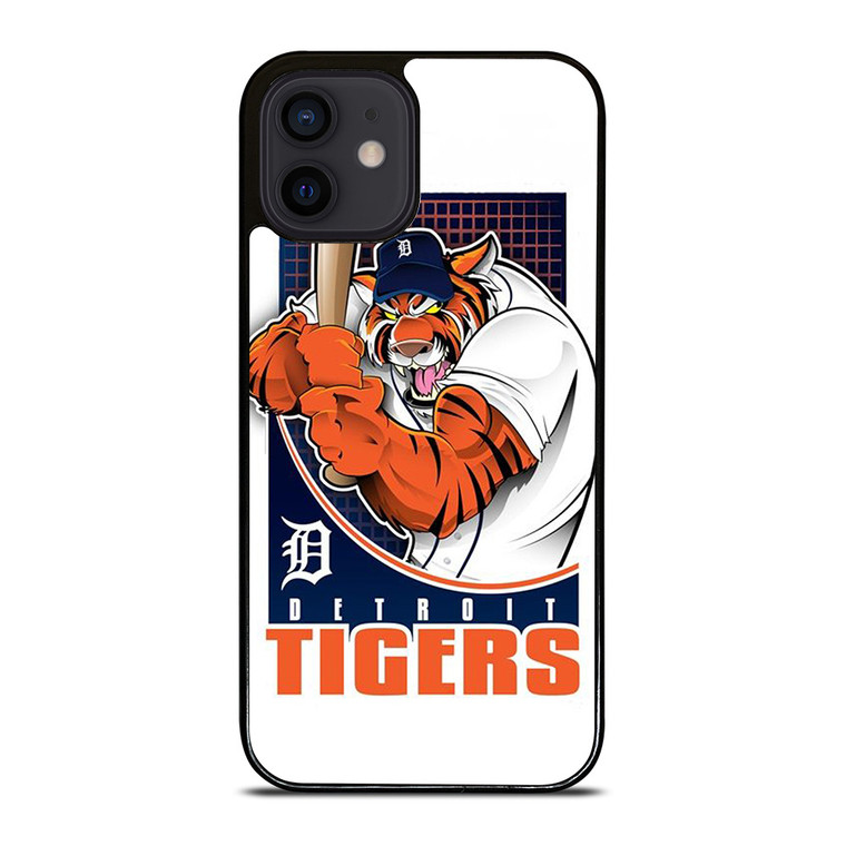 DETORIT TIGERS CLUB LOGO BASEBALL TEAM MLB ICON iPhone 12 Mini Case Cover