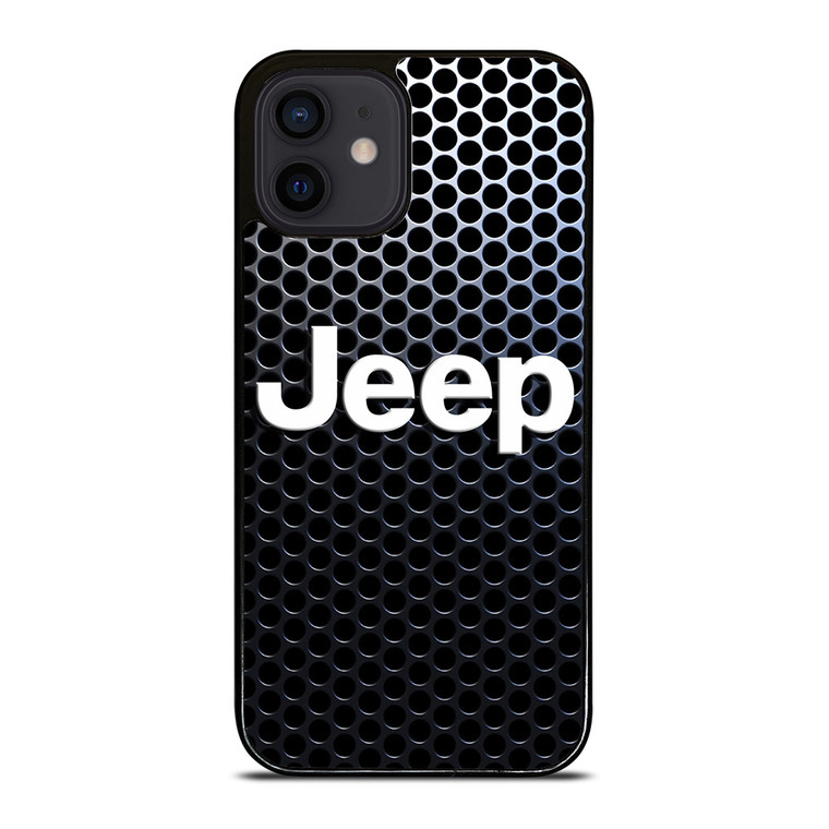JEEP LOGO METAL ICON iPhone 12 Mini Case Cover