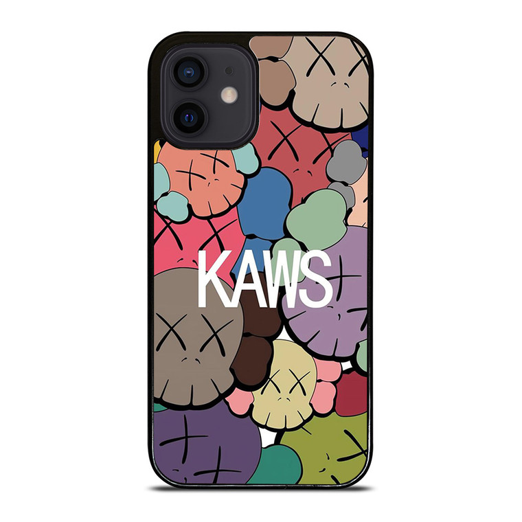 KAWS ICON FASHION FACES iPhone 12 Mini Case Cover
