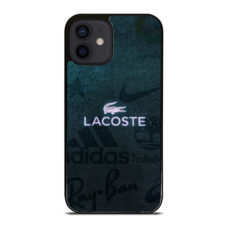 LACOSTE ADIDAS NIKE LOGO iPhone 12 Mini Case Cover