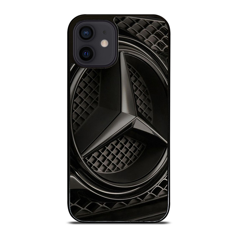MERCEDES BENZ LOGO BLACK ICON iPhone 12 Mini Case Cover