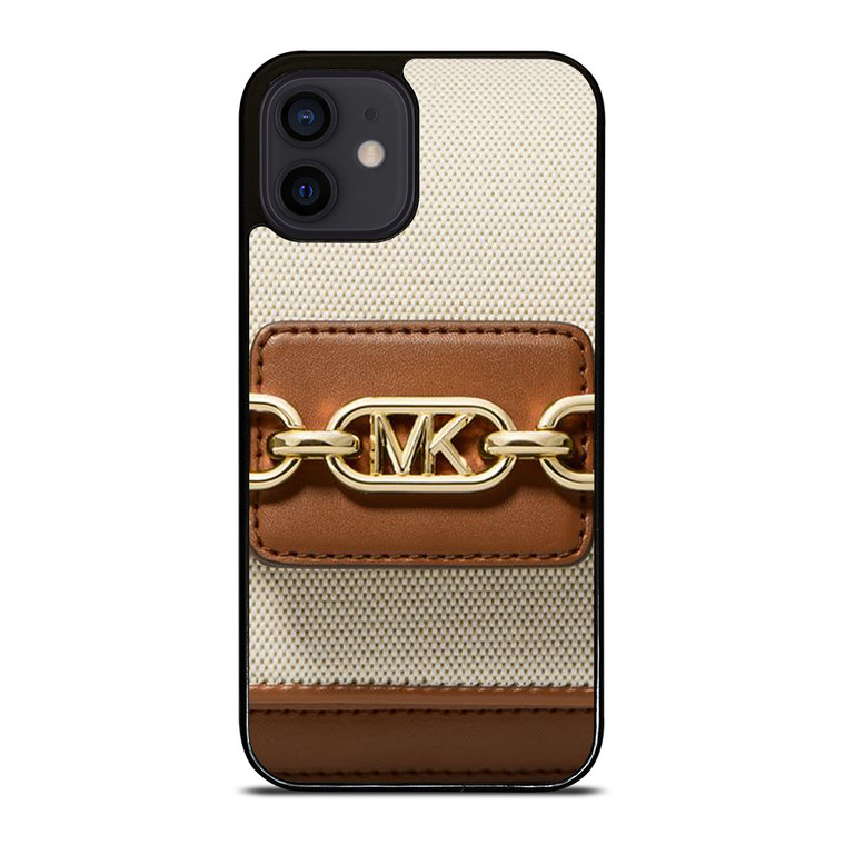 MICHAEL KORS MK LOGO HAND BAG iPhone 12 Mini Case Cover