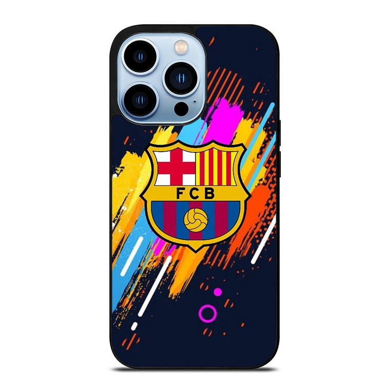 FC BARCELONA ART LOGO iPhone 13 Pro Max Case Cover