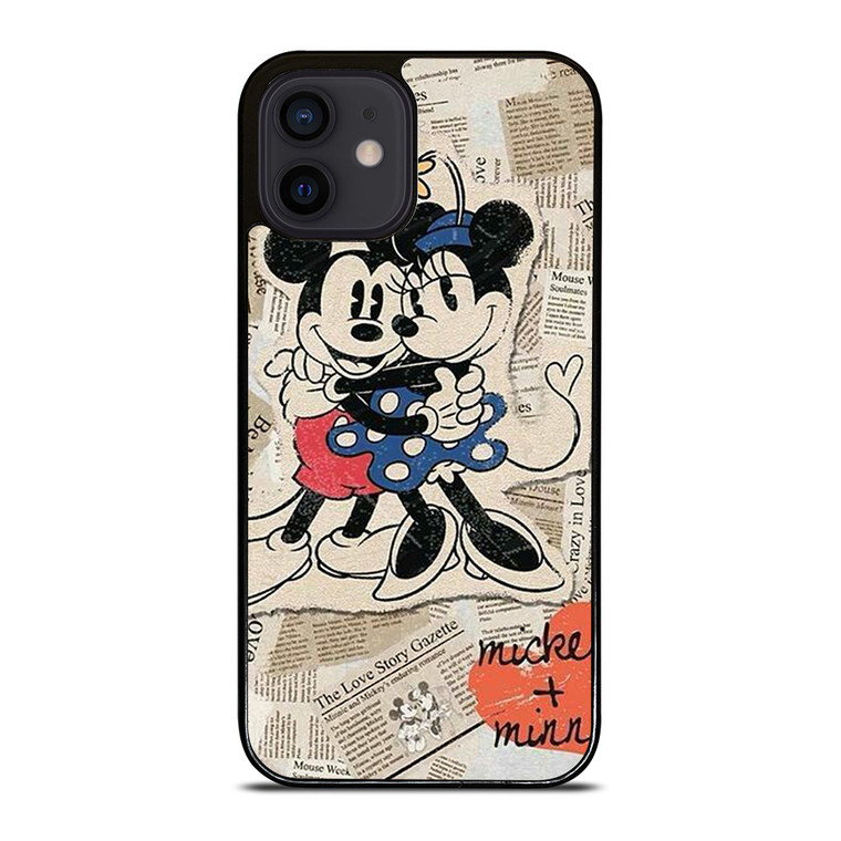 MICKEY MINNIE MOUSE RETRO DISNEY iPhone 12 Mini Case Cover