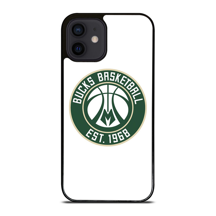 MILWAUKEE BUCKS LOGO BASKETBALL 1968 iPhone 12 Mini Case Cover