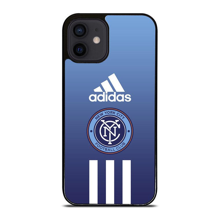 NEW YORK CITY FC ADIDAS STRIPES iPhone 12 Mini Case Cover