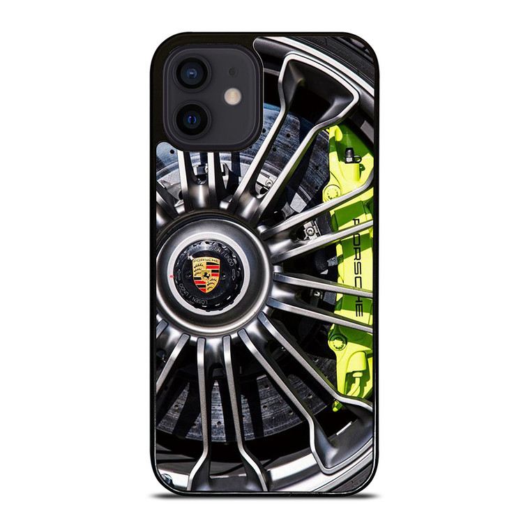 PORSCHE CAR ICON WHEEL LOGO iPhone 12 Mini Case Cover
