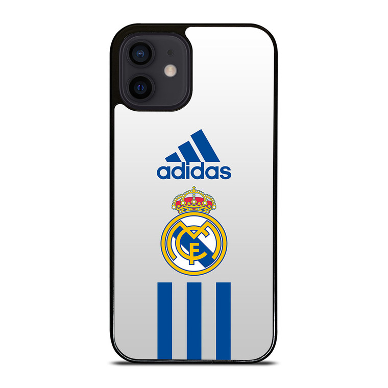 REAL MADRID CF ADIDAS STRIPES iPhone 12 Mini Case Cover