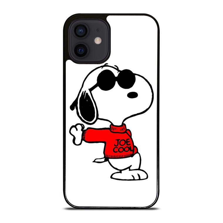 SNOOPY THE PEANUTS CHARLIE BROWN JOE COOL iPhone 12 Mini Case Cover