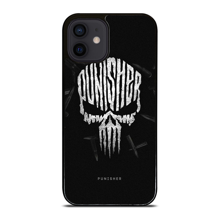 THE PUNISHER SKULL LOGO FRANK CASTLE MARVEL iPhone 12 Mini Case Cover