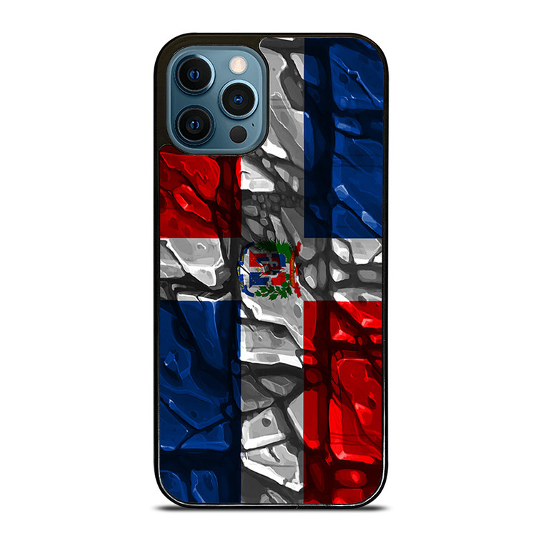 DOMINICAN REPUBLIC FLAG iPhone 12 Pro Max Case Cover