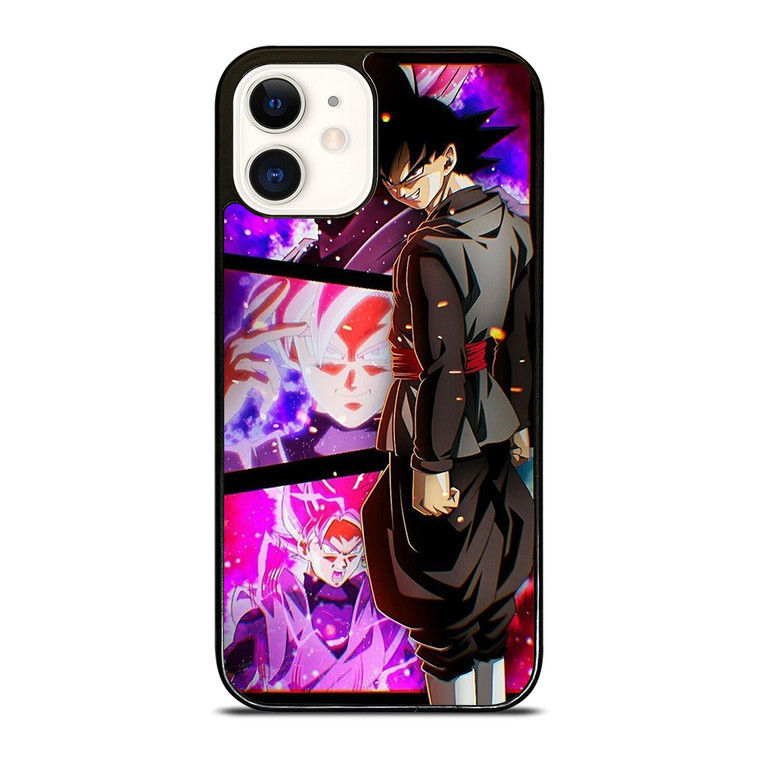 ANIME BLACK GOKU DRAGON BALL SUPER iPhone 12 Case Cover