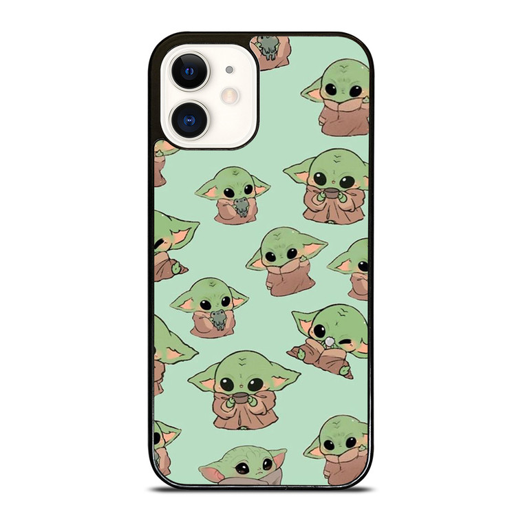 BABY YODA STAR WARS CARTOON iPhone 12 Case Cover