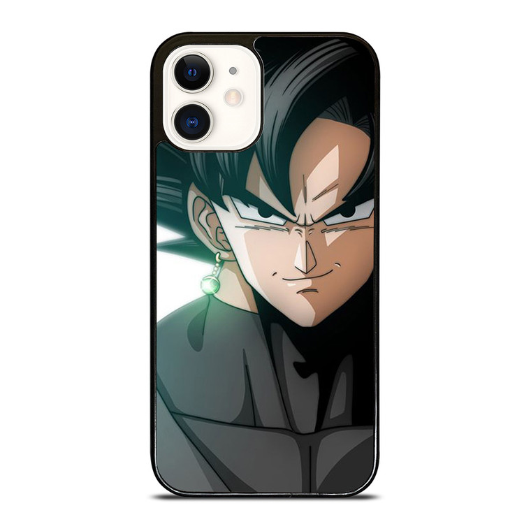 BLACK GOKU DRAGON BALL SUPER ANIME iPhone 12 Case Cover