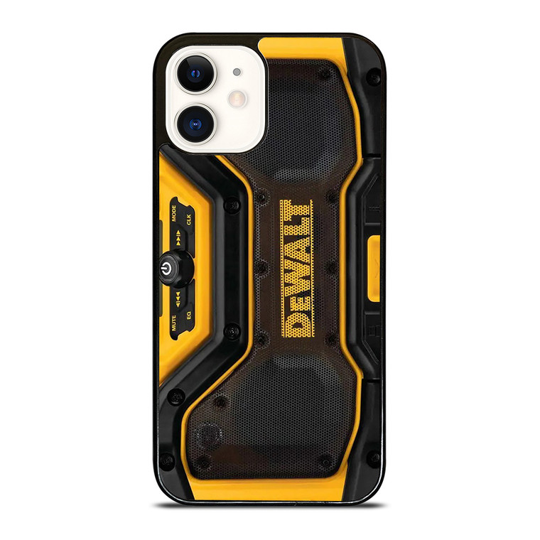 DEWALT TOOL LOGO BLUETOOTH RADIO ICON iPhone 12 Case Cover