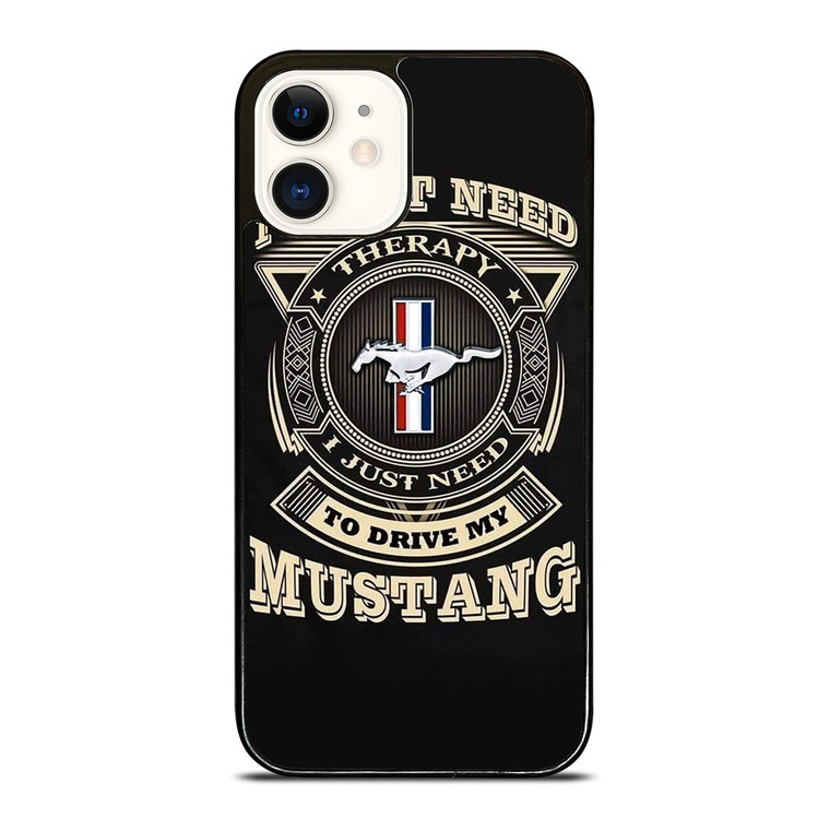 FORD LOGO DRIVE MY MUSTANG iPhone 12 Case Cover